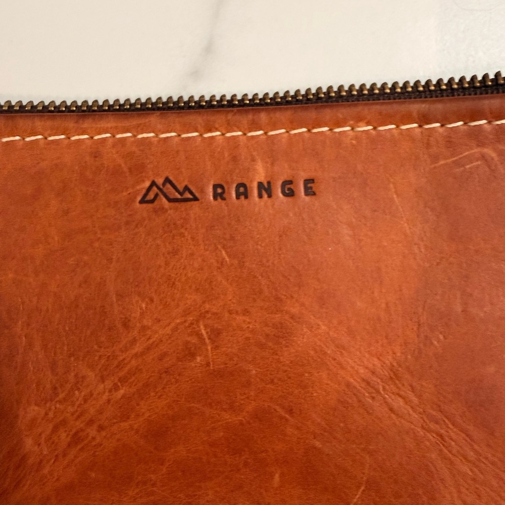 Range leather Atna belt bag cross body tan - Picture 5 of 7